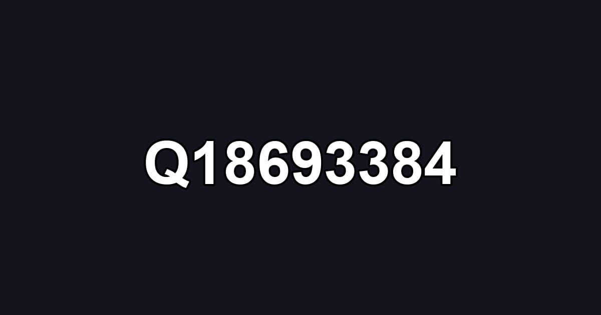 Q18693384