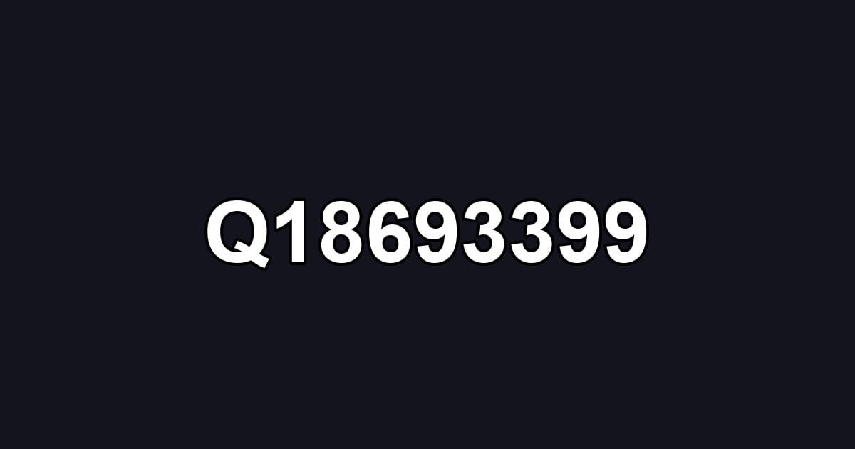 Q18693399