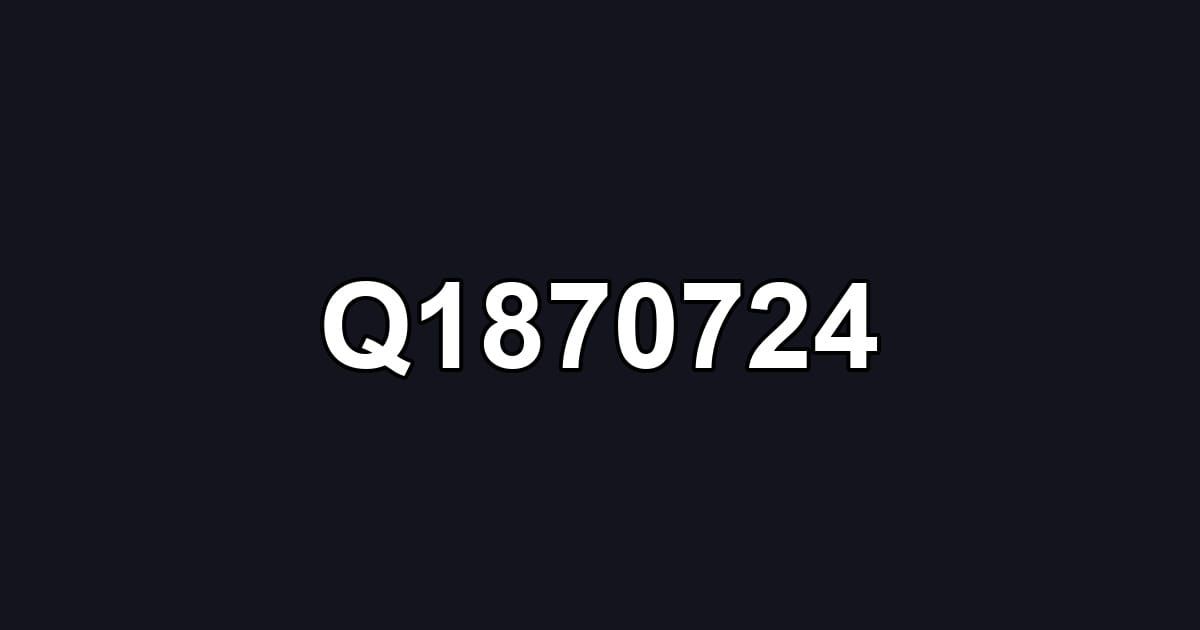 Q1870724