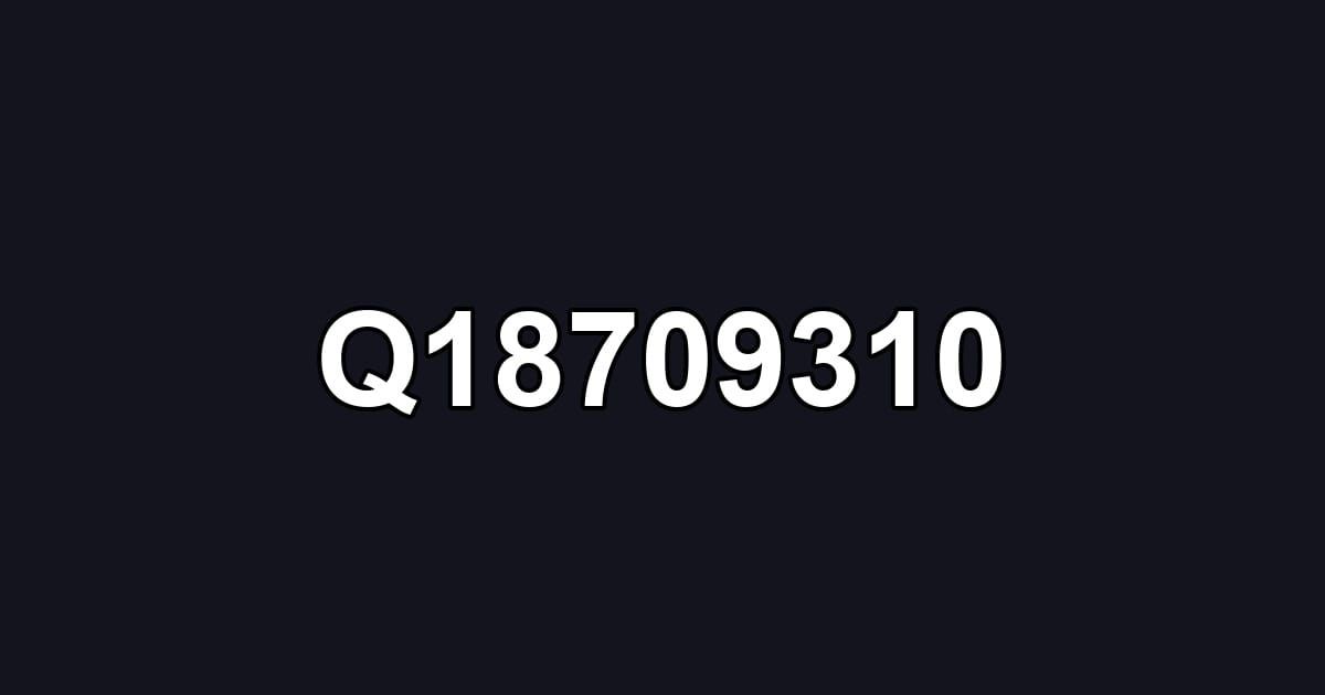 Q18709310