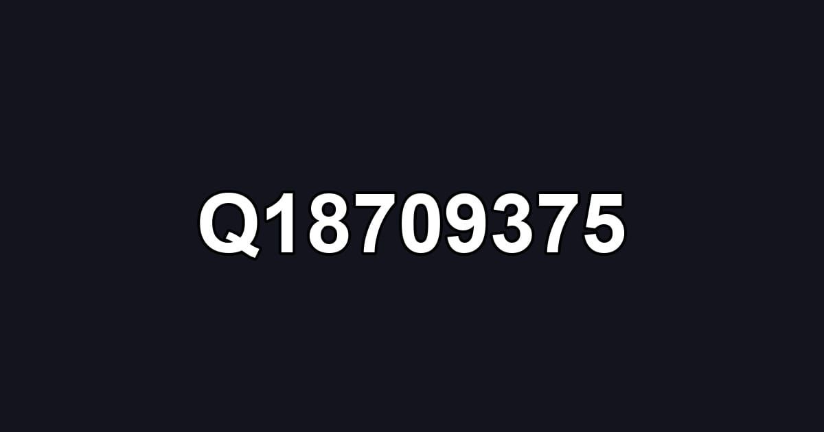 Q18709375