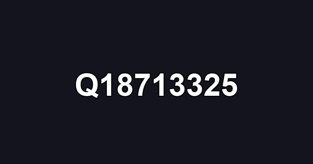 Q18713325