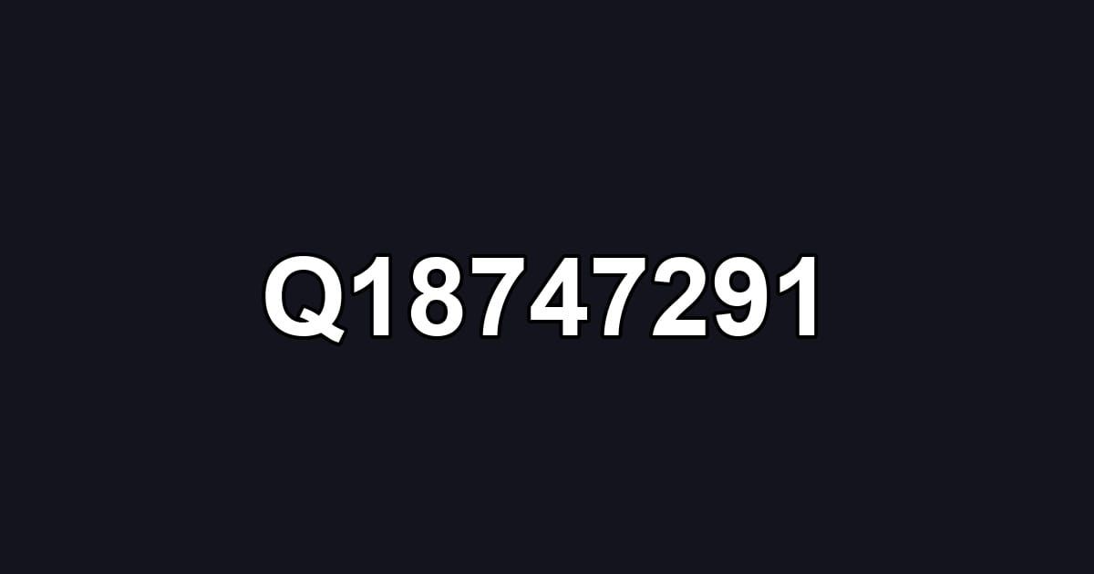 Q18747291