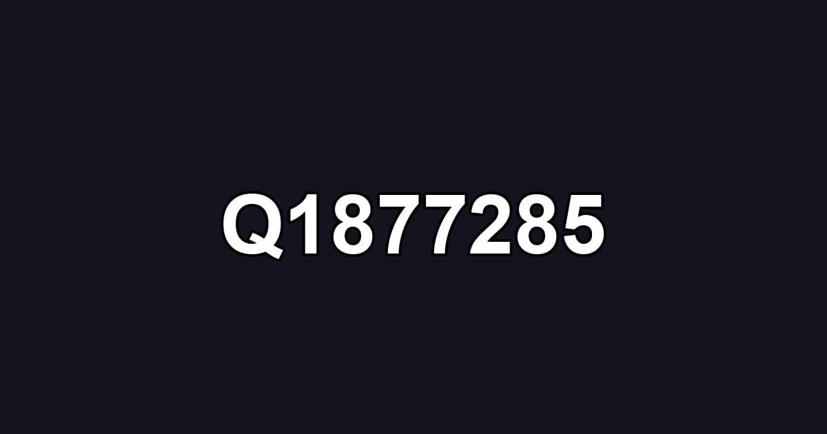 Q1877285