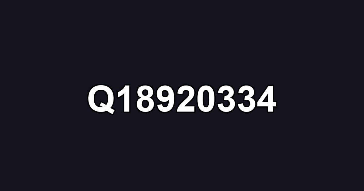 Q18920334