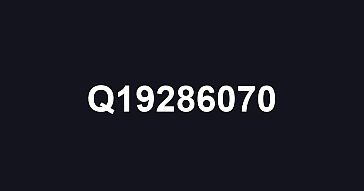 Q19286070