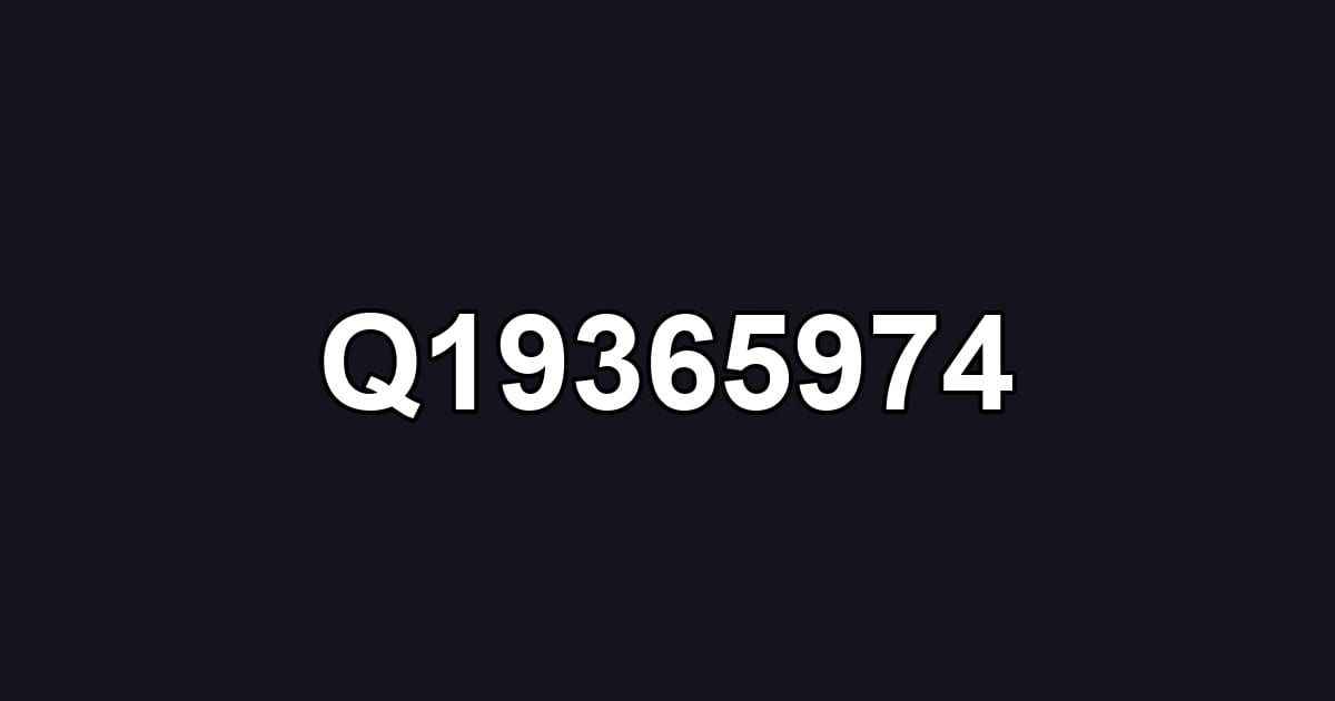 Q19365974