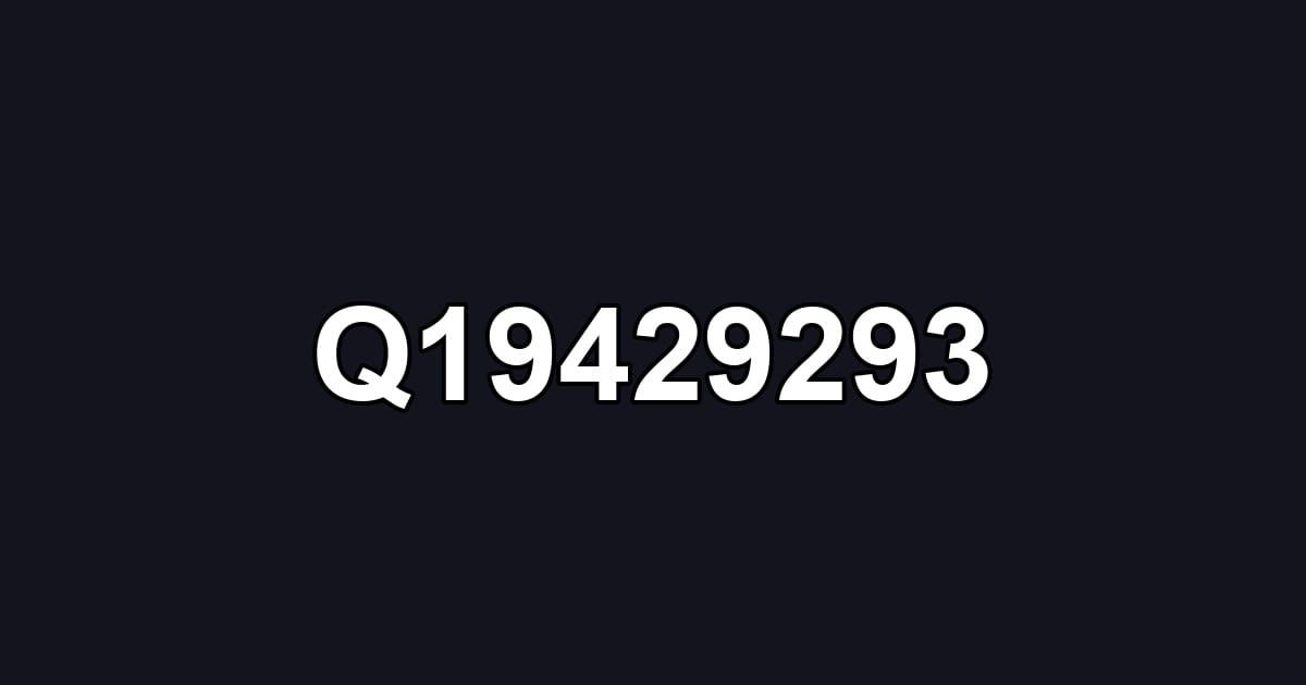 Q19429293