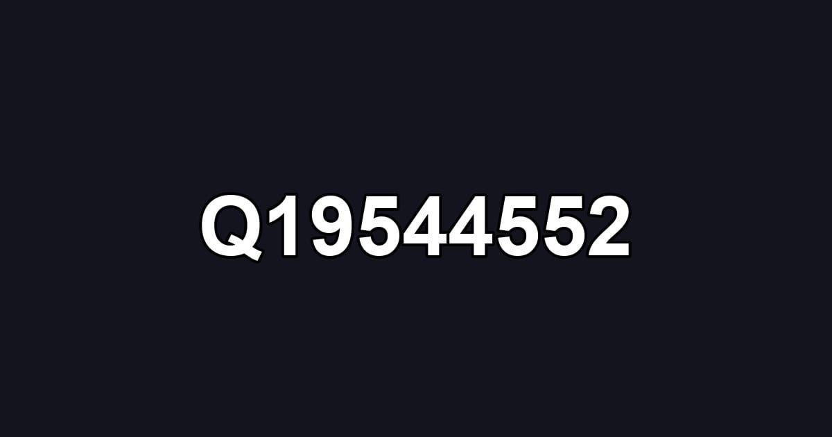 Q19544552