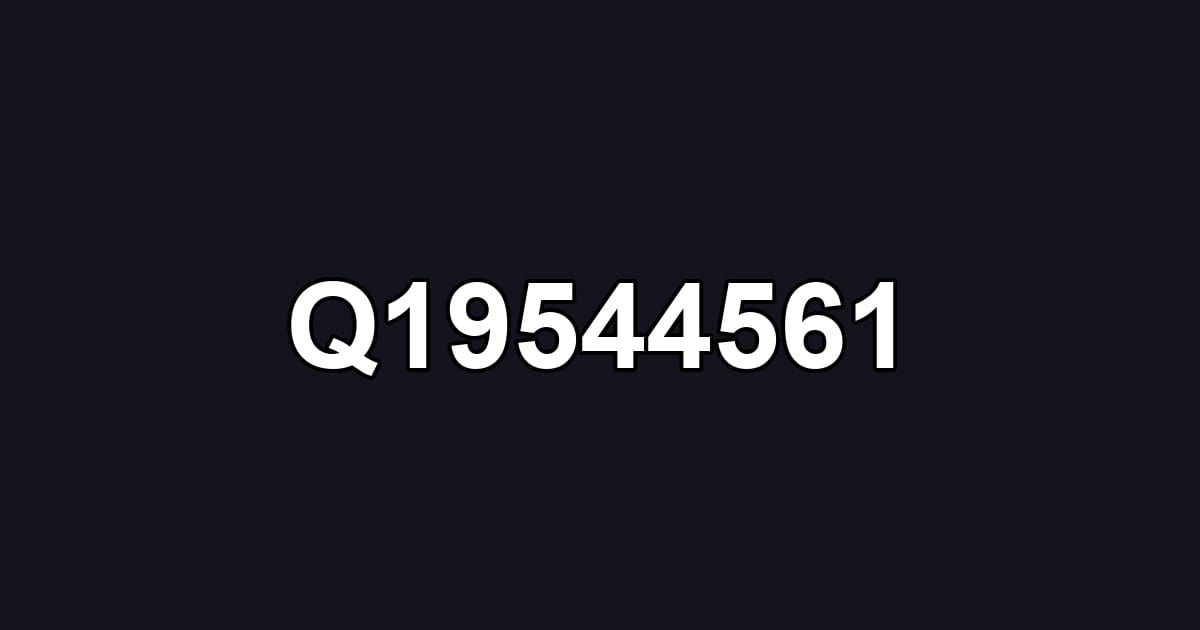 Q19544561