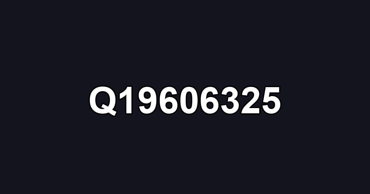 Q19606325