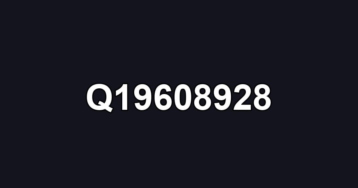 Q19608928