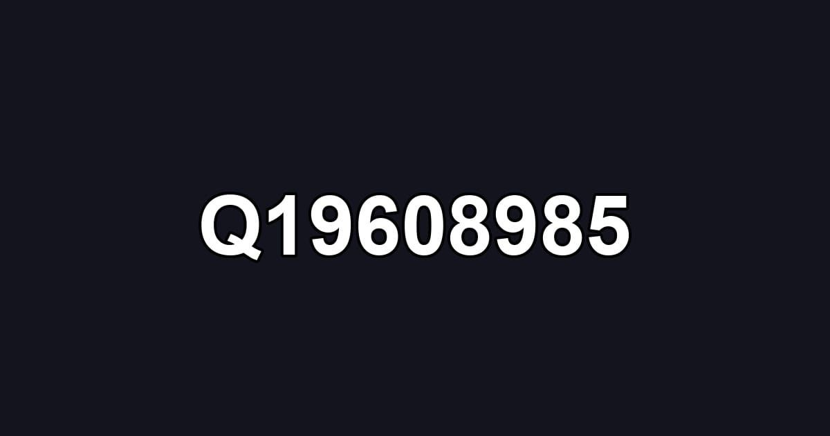 Q19608985