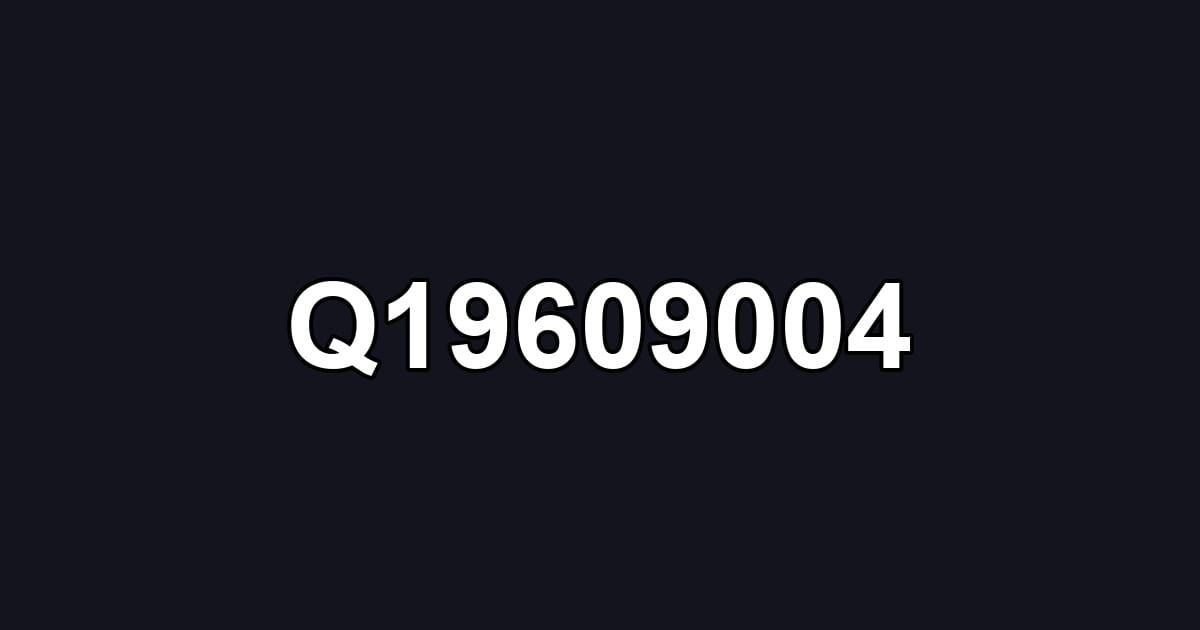 Q19609004