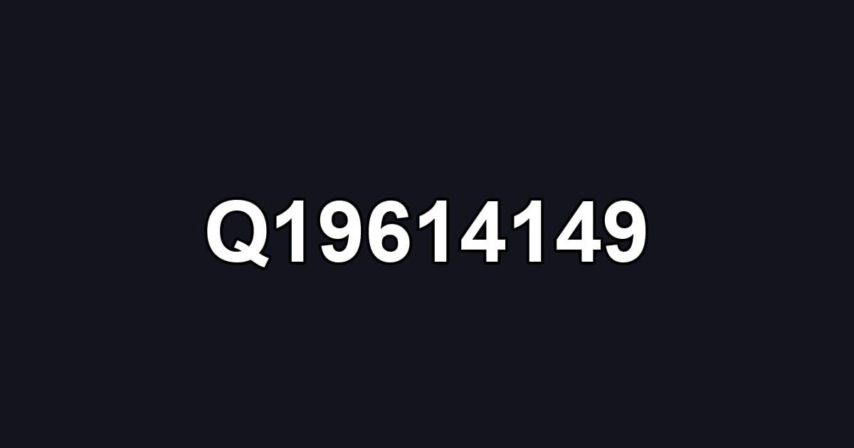 Q19614149