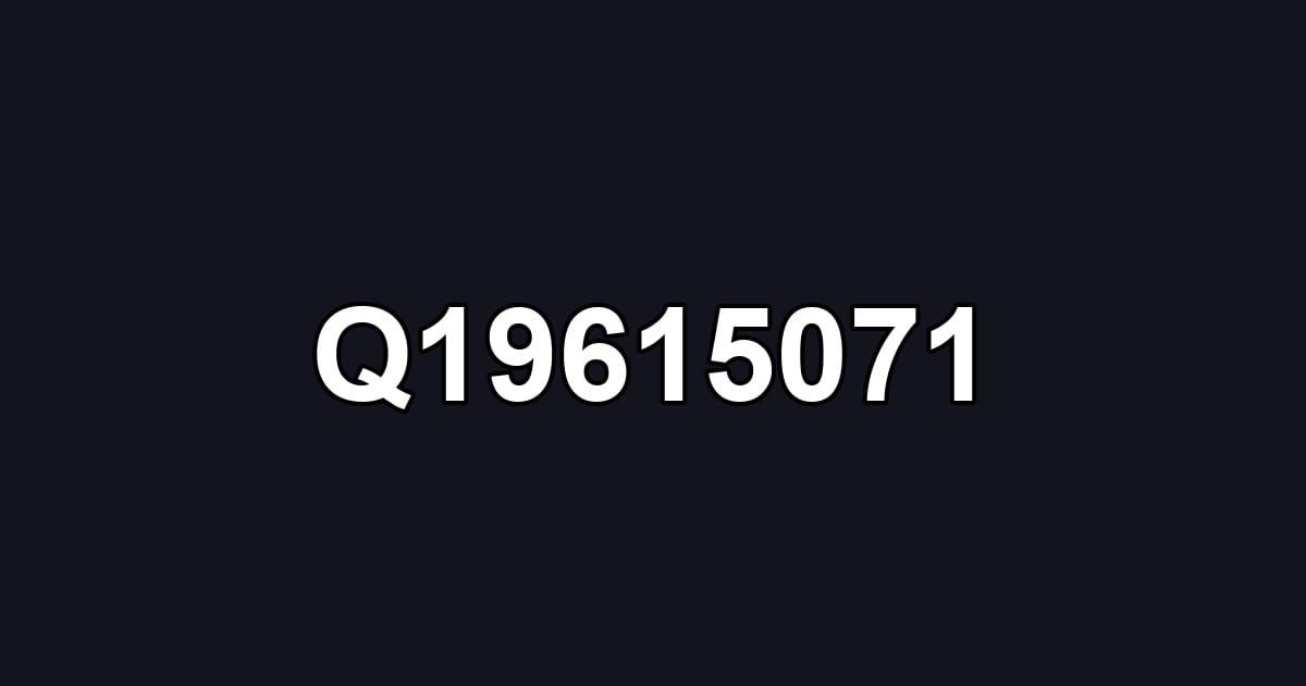 Q19615071