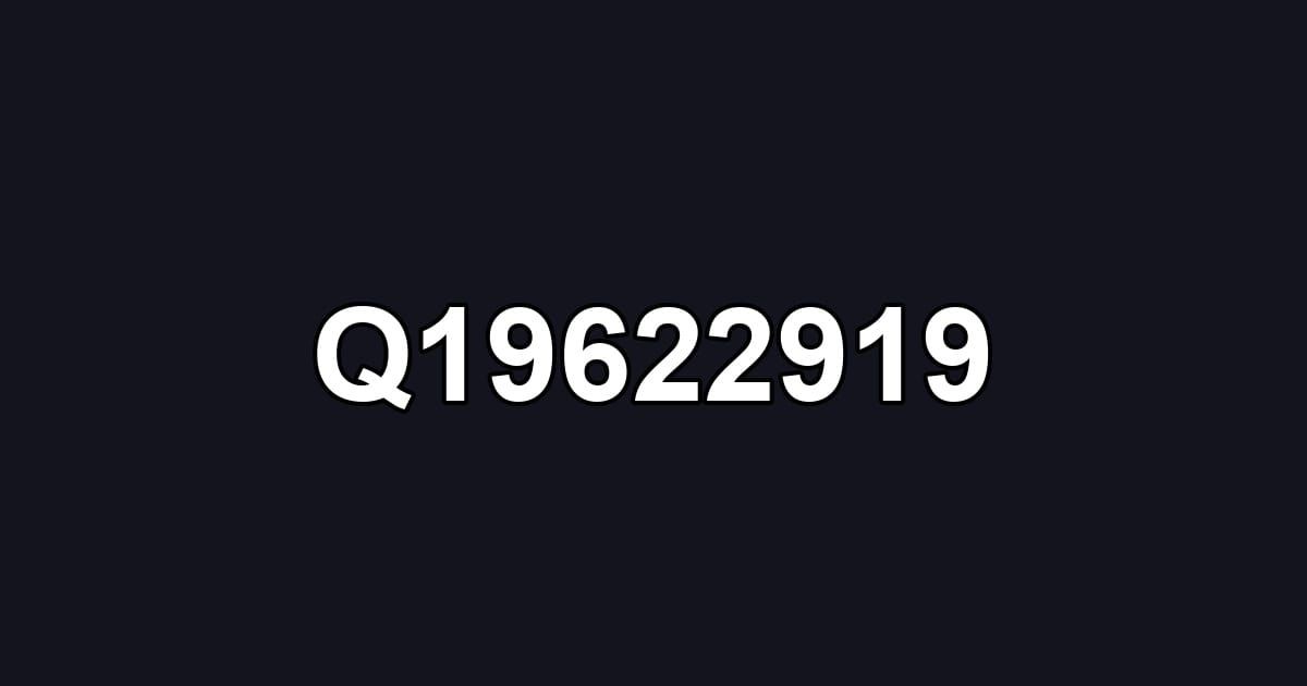 Q19622919