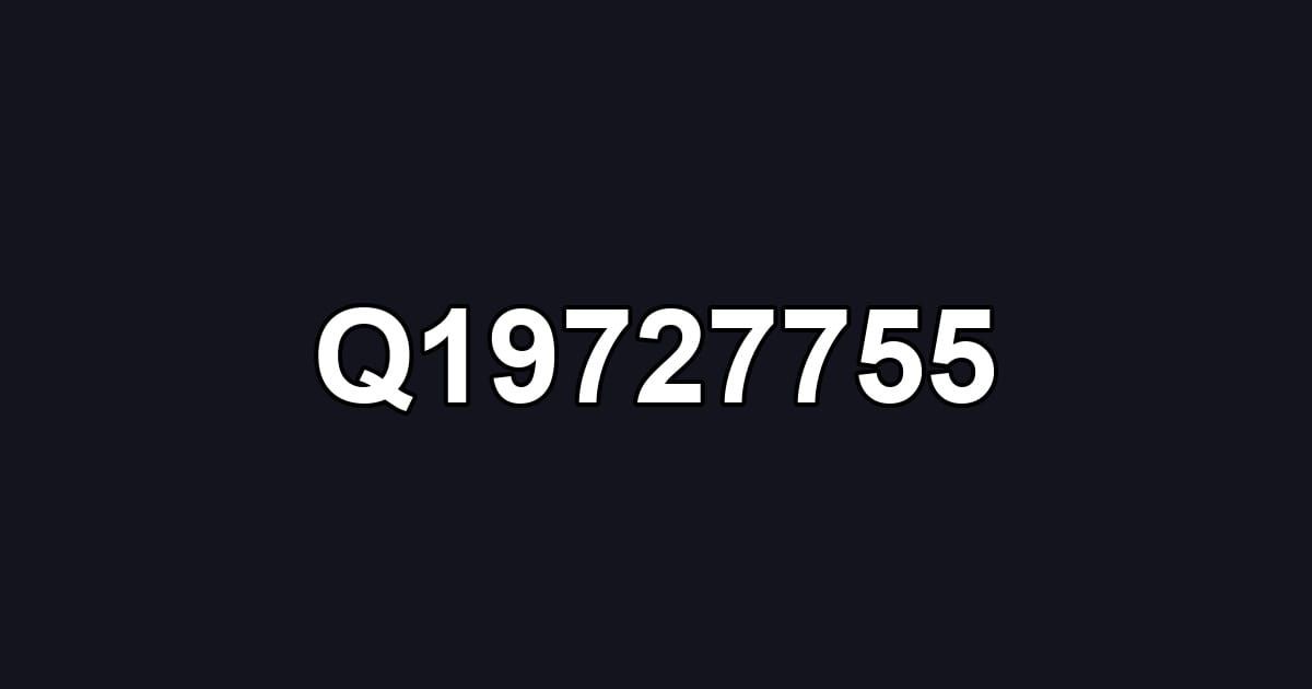 Q19727755