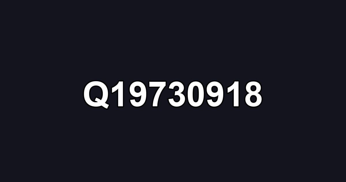 Q19730918