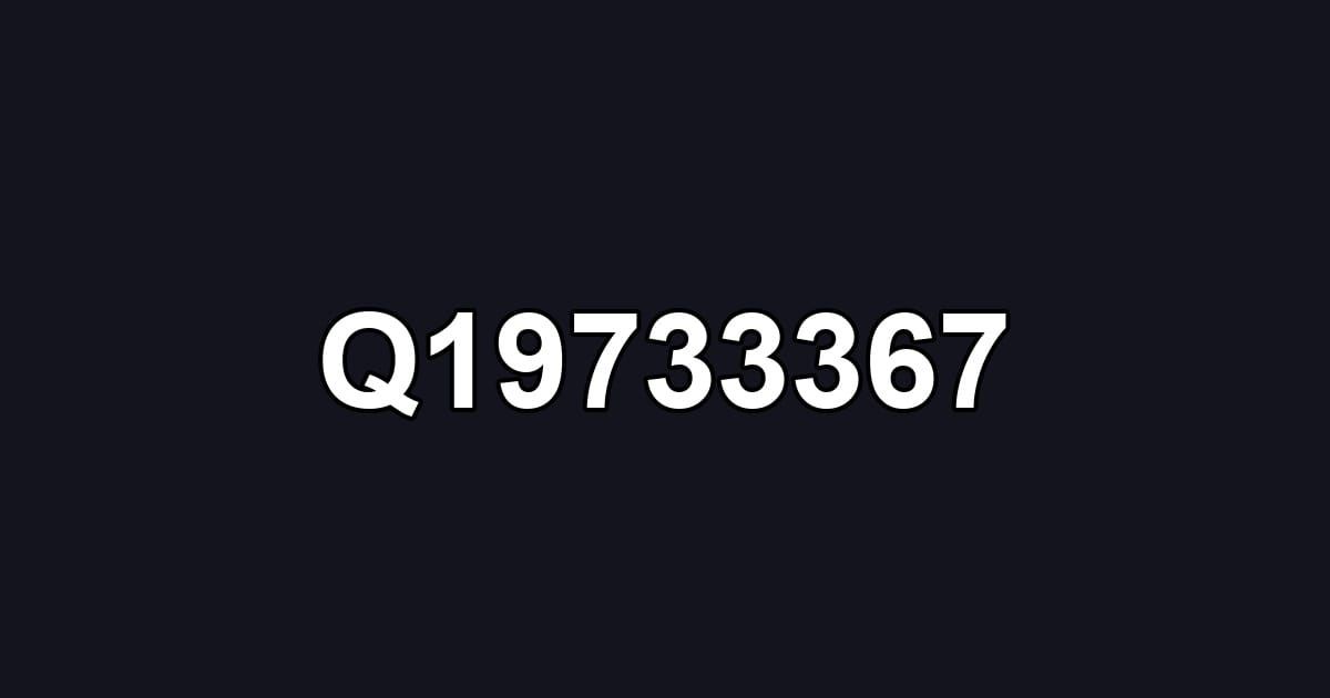 Q19733367