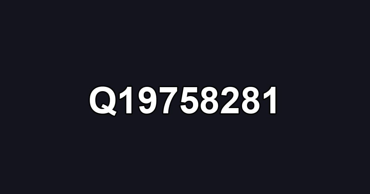 Q19758281