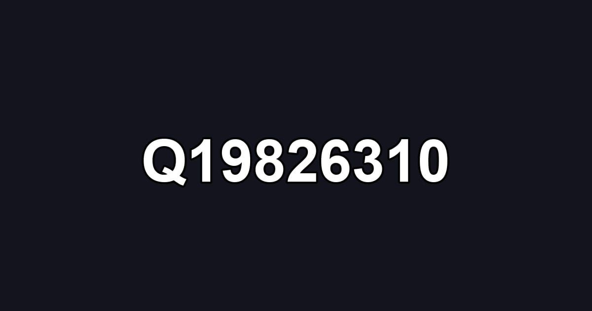 Q19826310