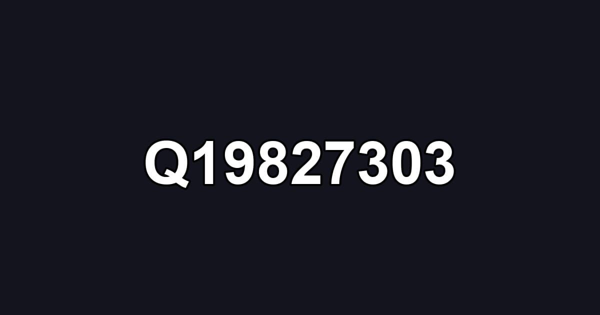 Q19827303