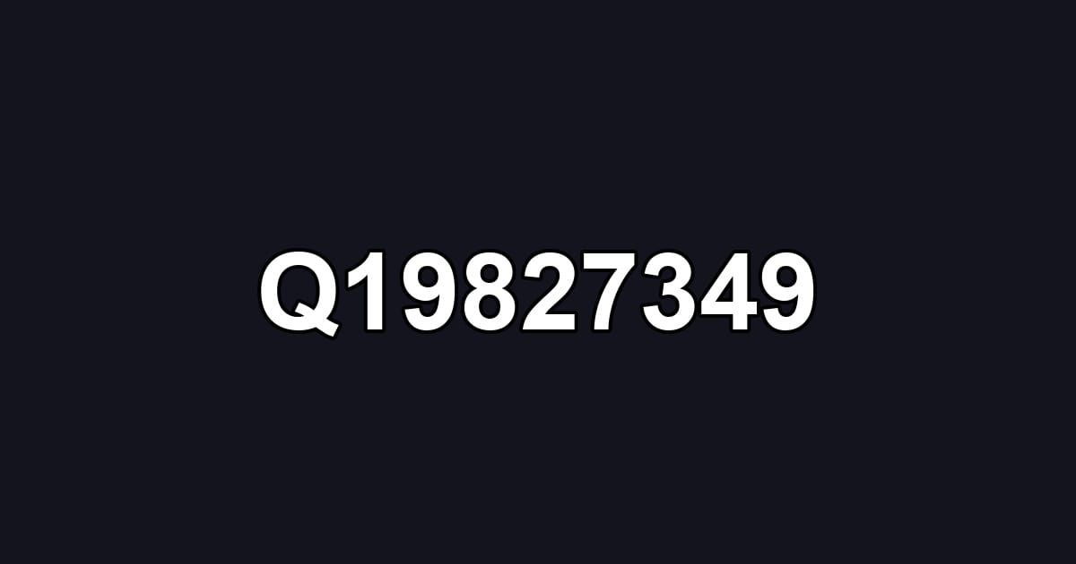 Q19827349