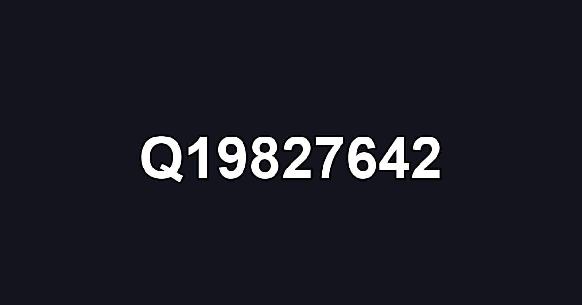 Q19827642