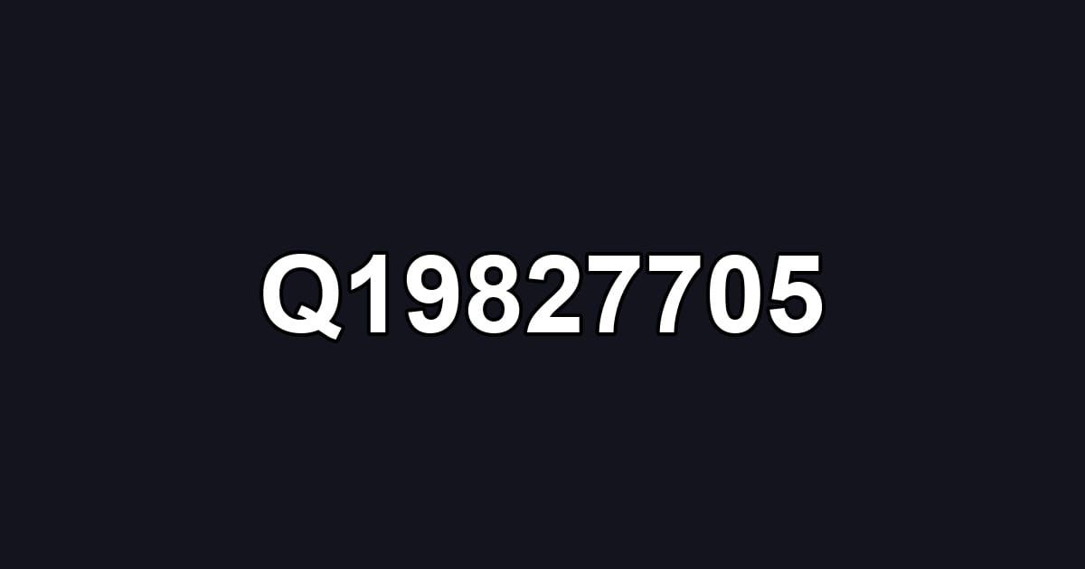 Q19827705