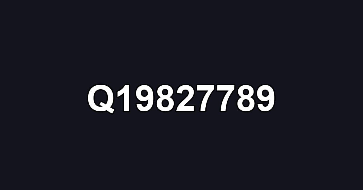 Q19827789