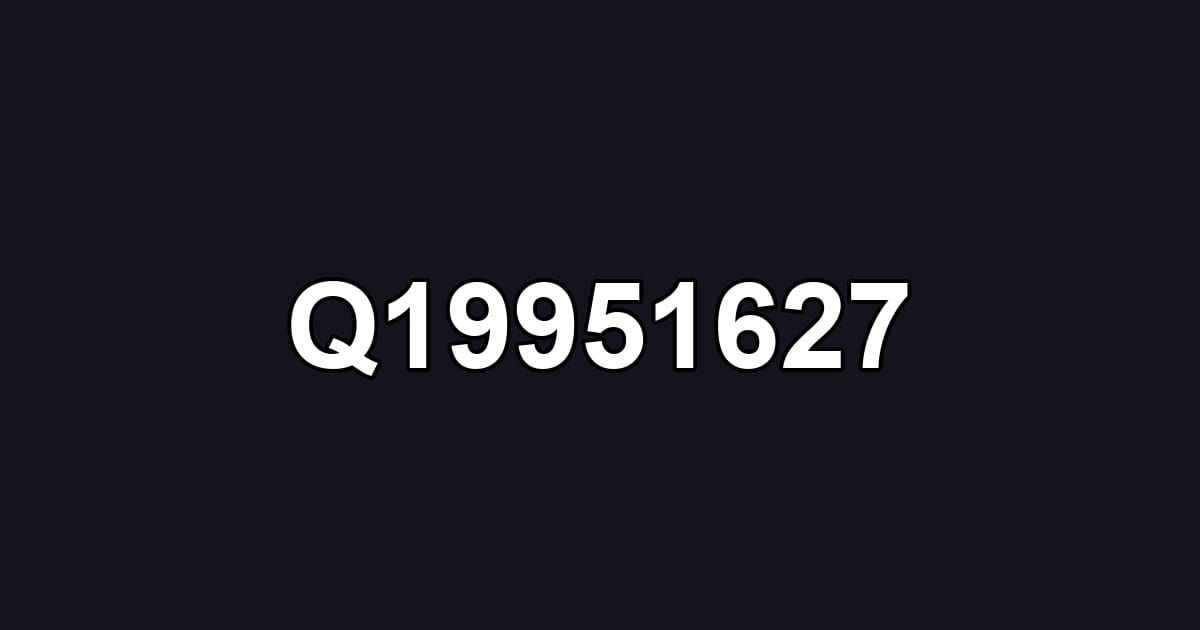Q19951627
