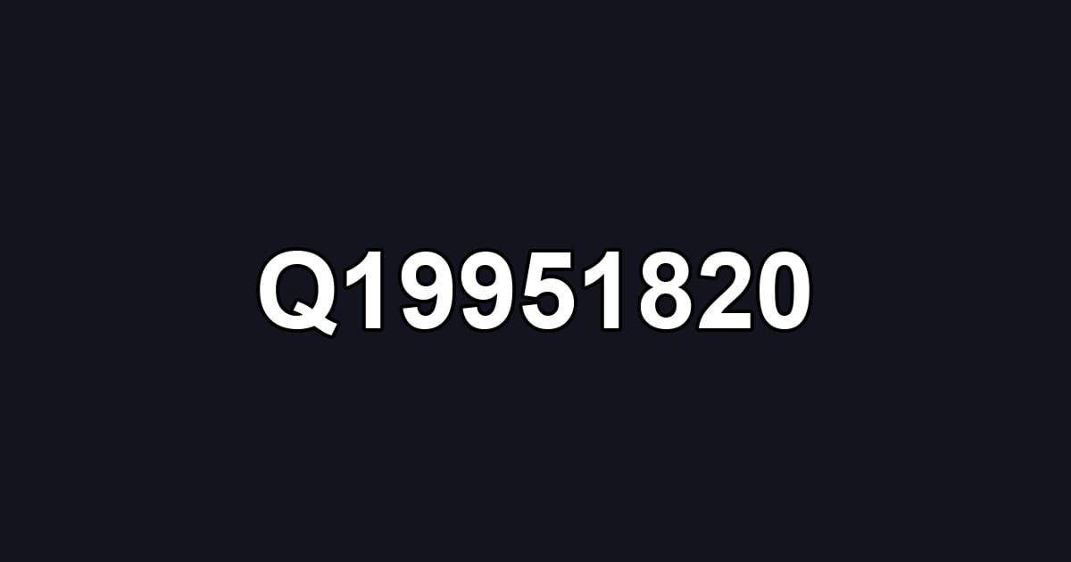 Q19951820