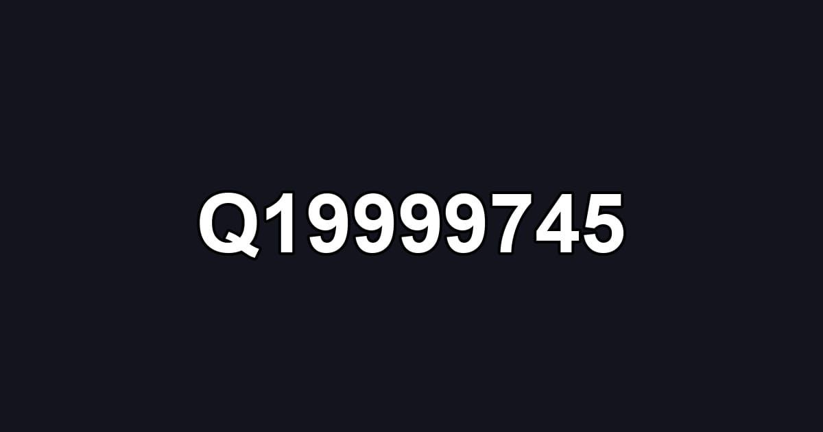 Q19999745