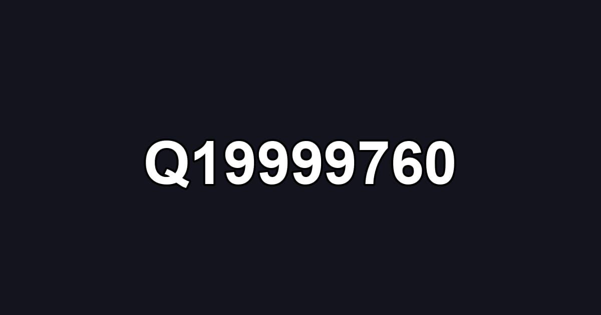 Q19999760