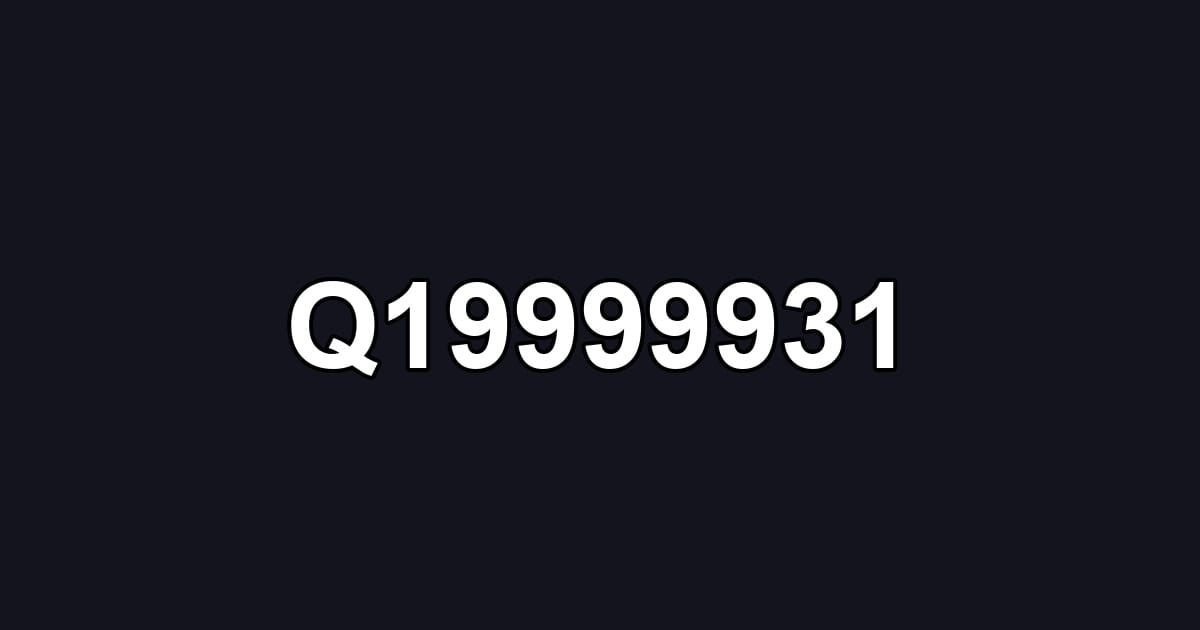Q19999931