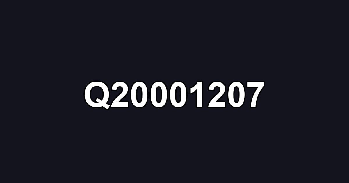 Q20001207