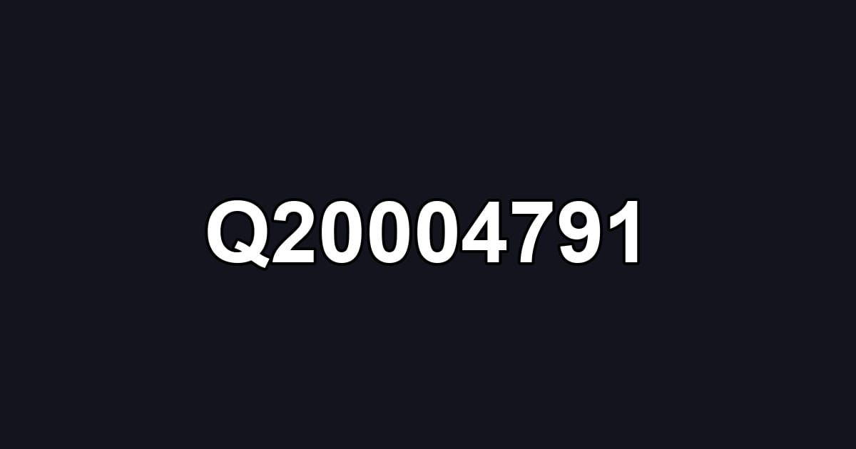 Q20004791