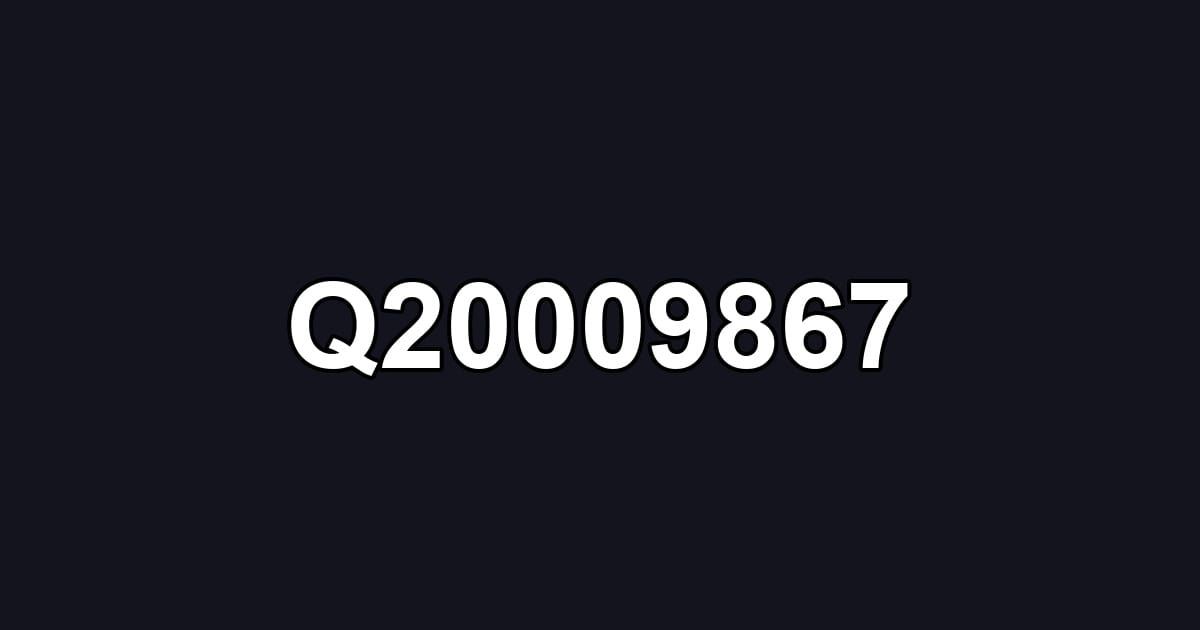 Q20009867