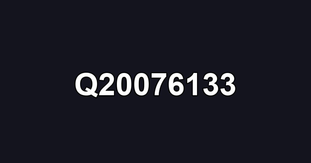 Q20076133