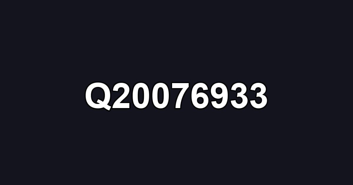 Q20076933