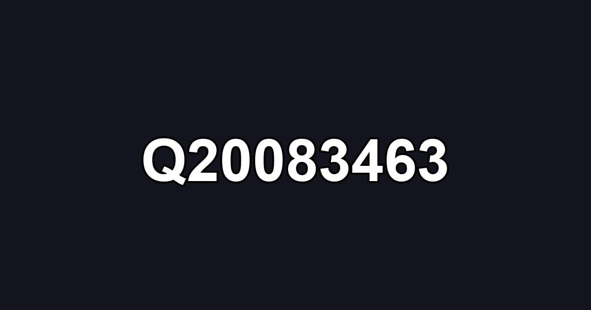 Q20083463