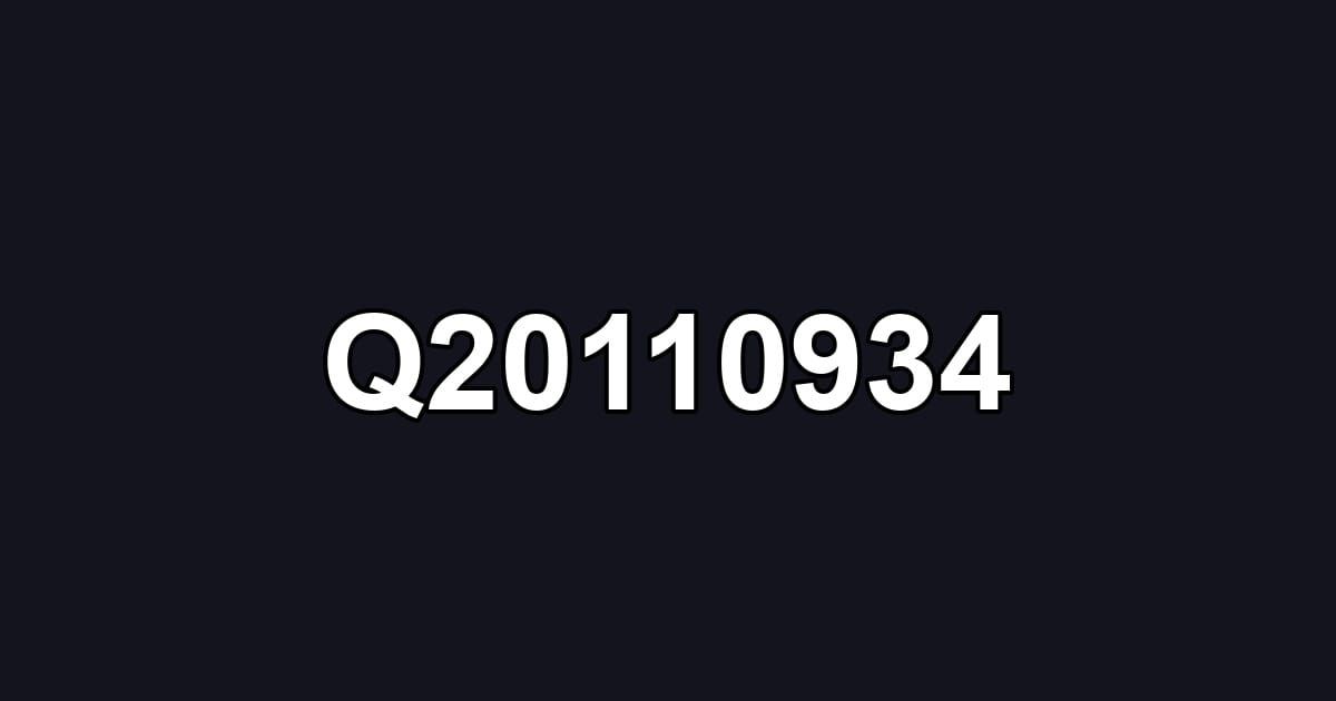 Q20110934