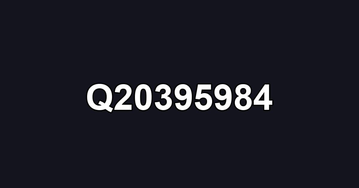 Q20395984