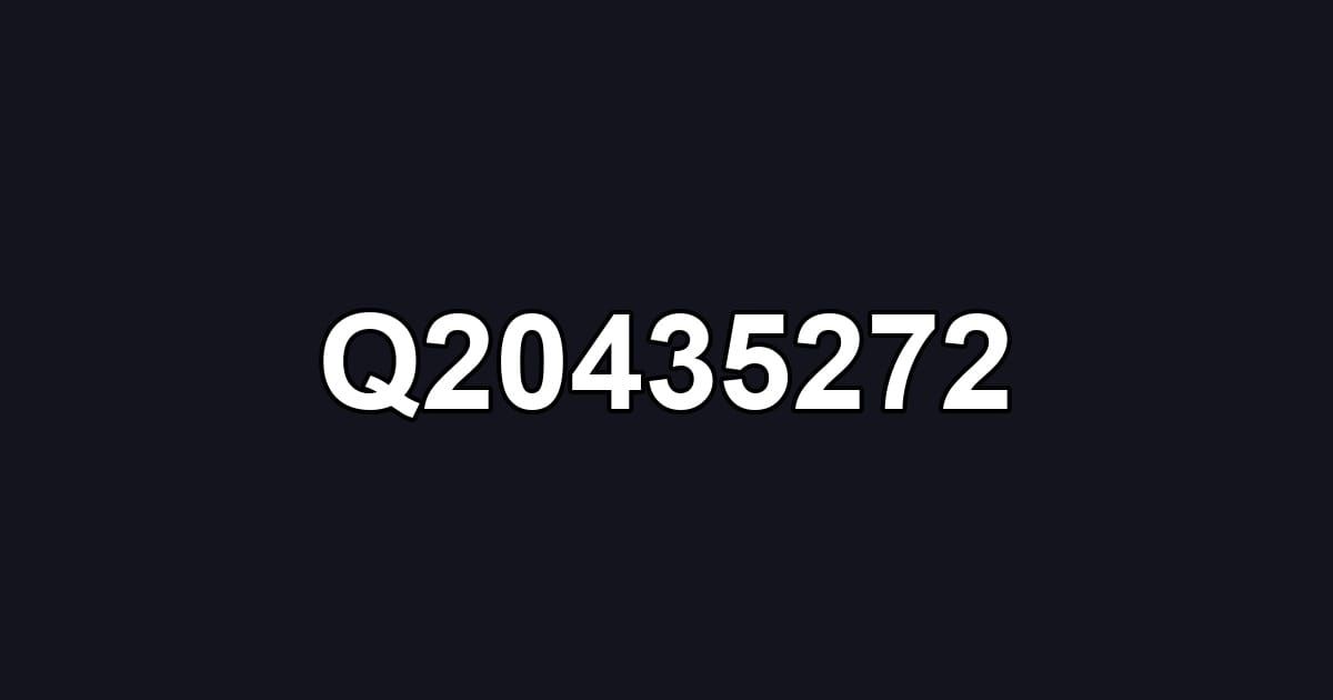 Q20435272