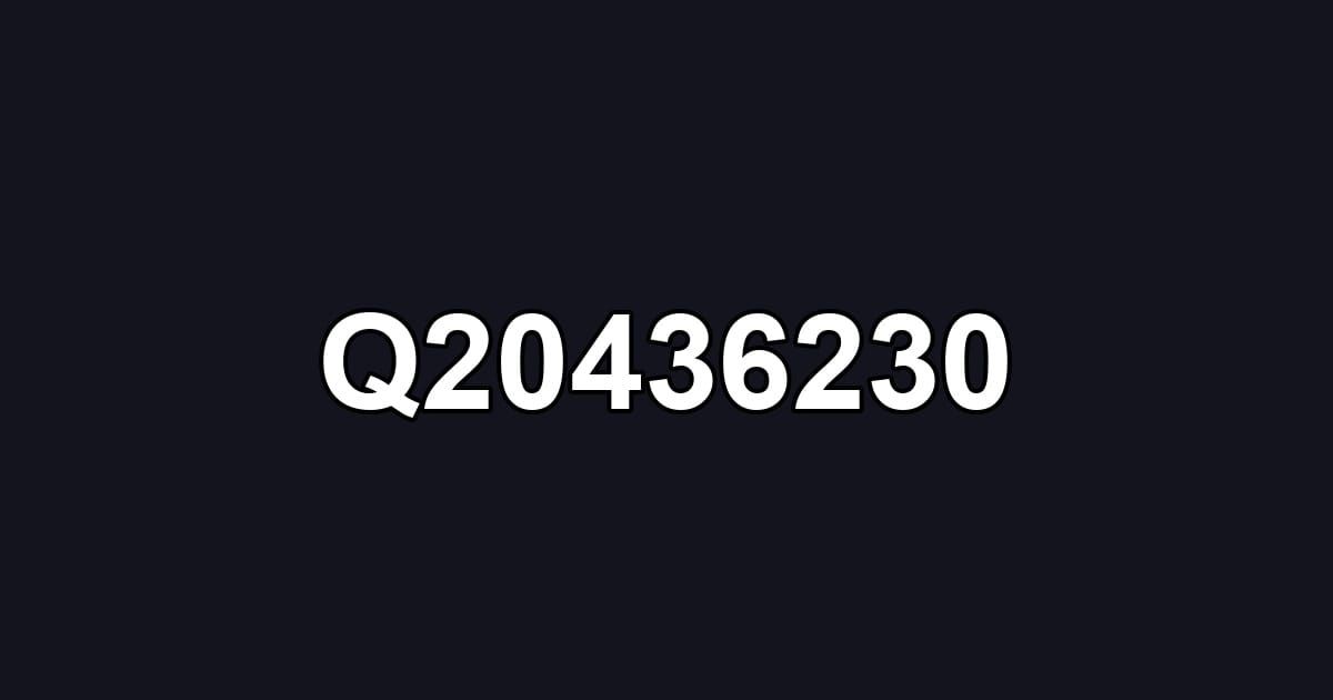 Q20436230