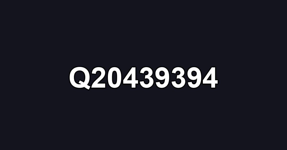 Q20439394