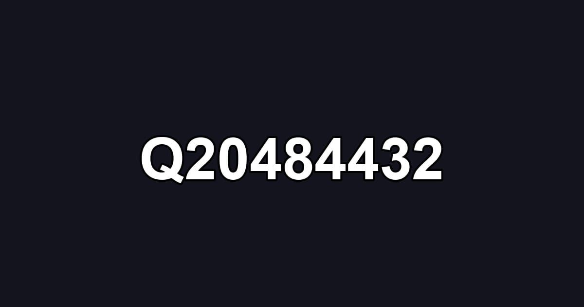 Q20484432