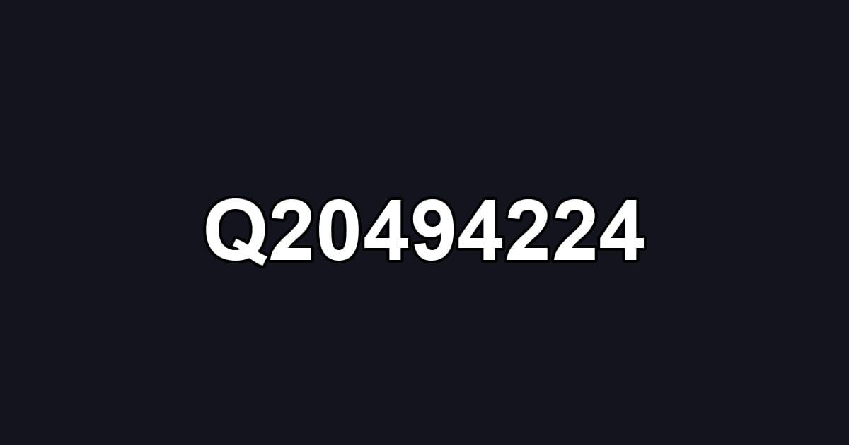 Q20494224