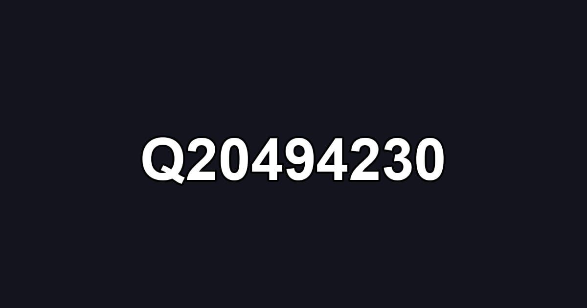 Q20494230